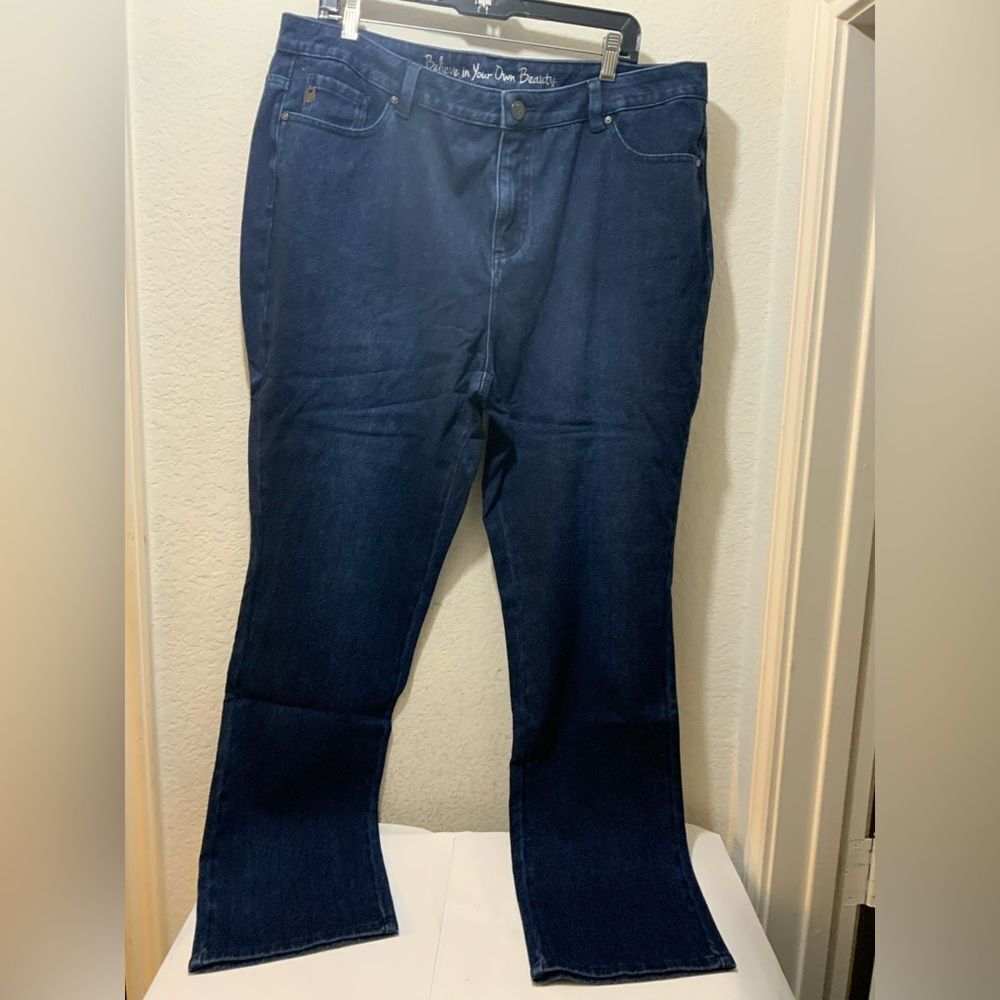 Belle By Kim Gravel New Believe In Your Own Beauty Jeans Size 20 W